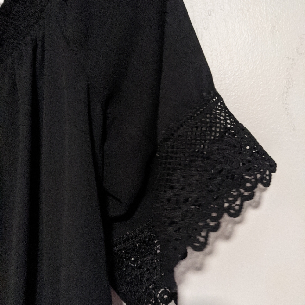 Black summer top
